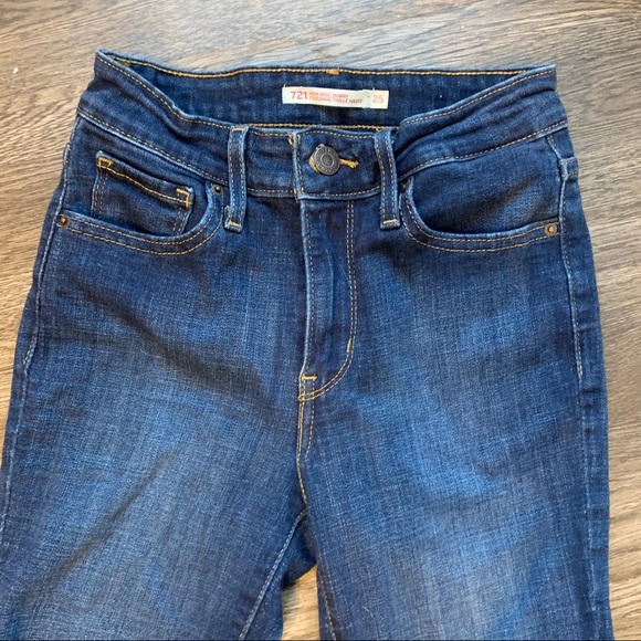 Levi’s 721 high rise skinny jeans - Picture 3 of 4